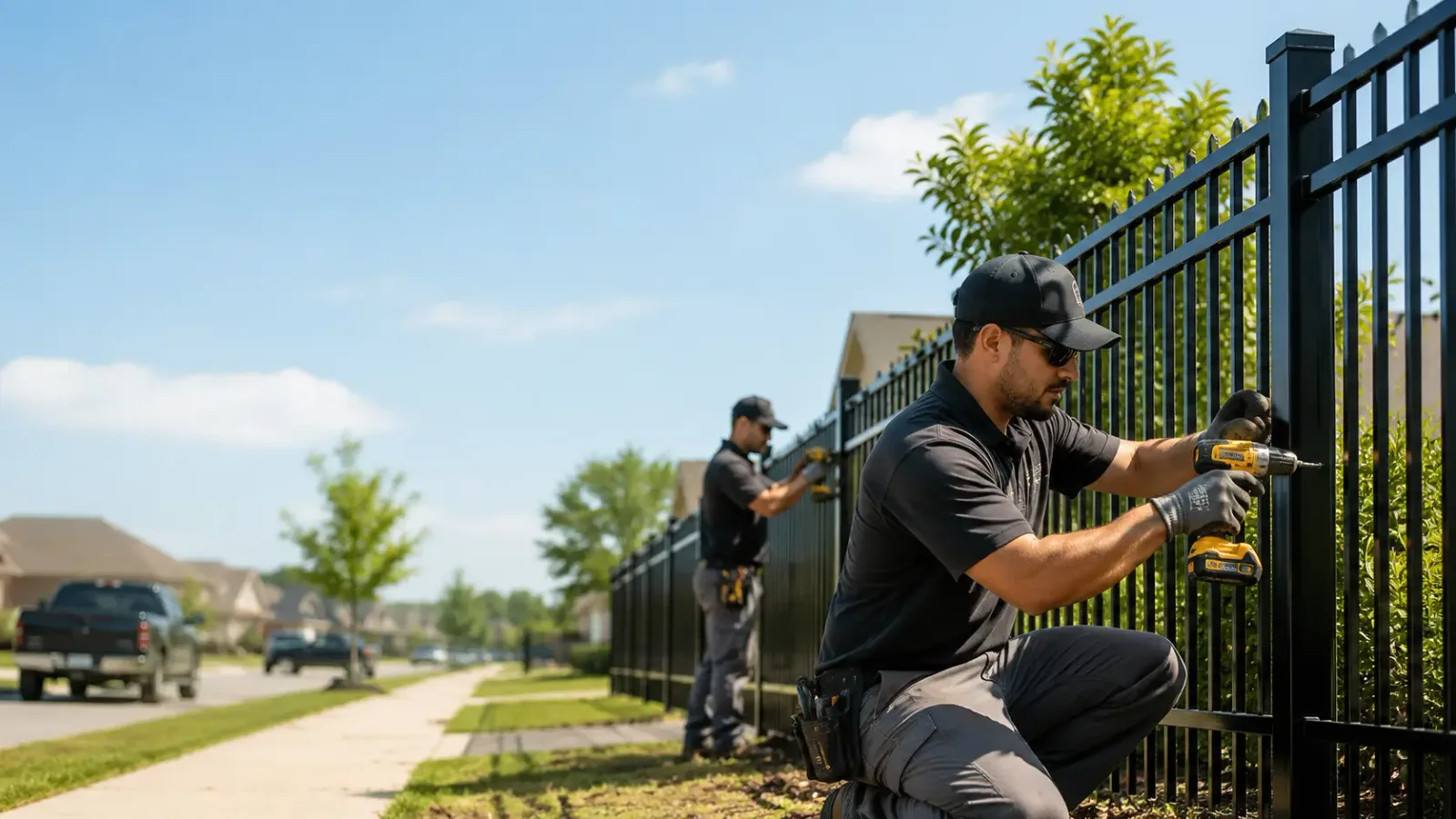 Metal Fence Installation in Dodge, TX